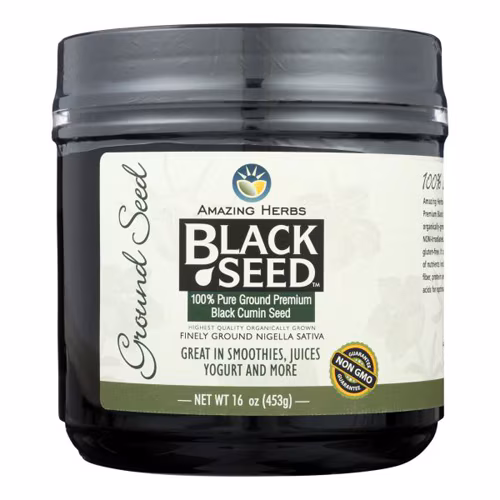 Amazing Herbs Black Seed™ finamente moído -- 16 oz