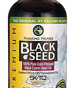 Óleo de semente preta Amazing Herbs ™ - 8 fl oz