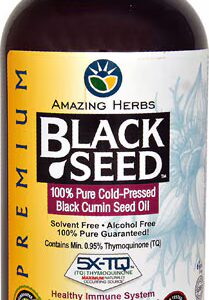 Óleo de semente preta Amazing Herbs ™ - 16 fl oz