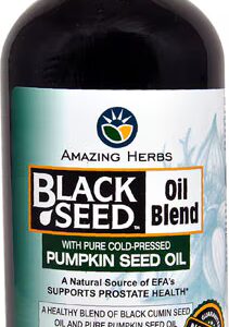 Mistura de óleo de semente preta Amazing Herbs - 8 fl oz