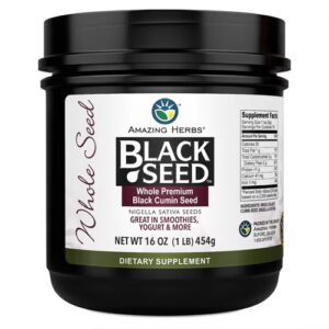 Amazing Herbs Whole Black Seed™ -- 473 g