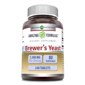 Levedura de Cerveja Amazing Nutrition Amazing Formulas -- 500 mg - 240 Comprimidos