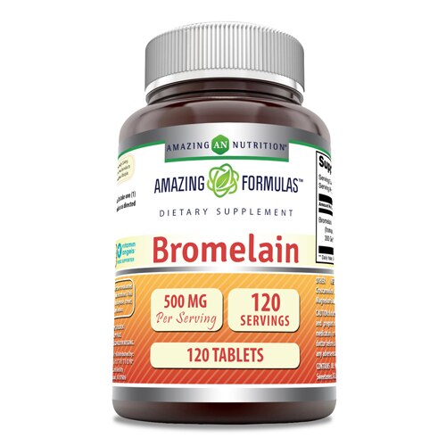 Amazing Nutrition Amazing Formulas Bromelina -- 500 mg - 120 comprimidos
