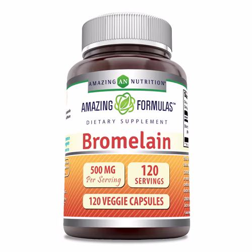 Amazing Nutrition Amazing Formulas Bromelaína -- 500 mg - 120 Cápsulas Vegetais
