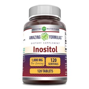 Amazing Nutrition Amazing Formulas Inositol -- 1000 mg - 120 comprimidos