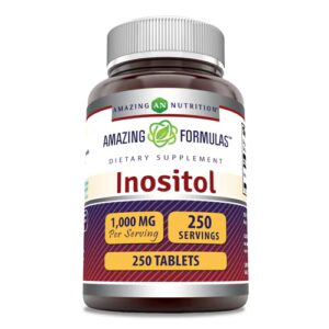 Amazing Nutrition Amazing Formulas Inositol -- 1000 mg - 250 comprimidos