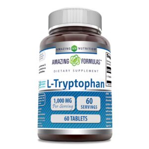 Amazing Nutrition Amazing Formulas L-Triptofano -- 1000 mg - 60 Comprimidos