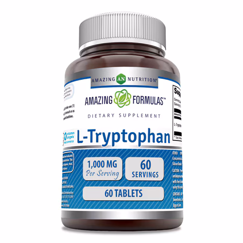Amazing Nutrition Amazing Formulas L-Triptofano -- 1000 mg - 60 Comprimidos