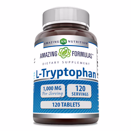 Amazing Nutrition Amazing Formulas L-Triptofano -- 1000 mg - 120 Comprimidos