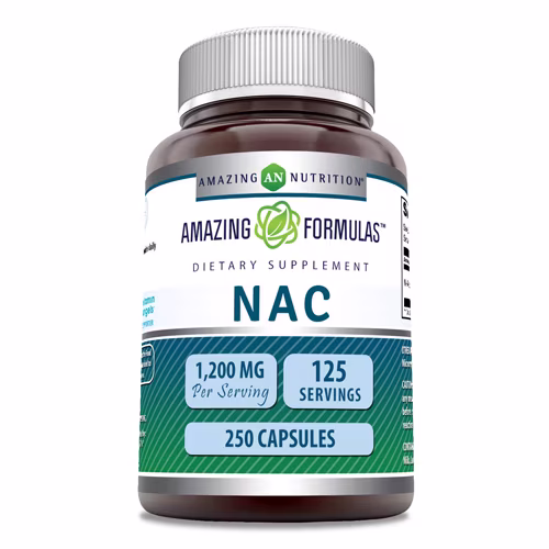 Amazing Nutrition Amazing Formulas NAC -- 1200 mg - 250 cápsulas