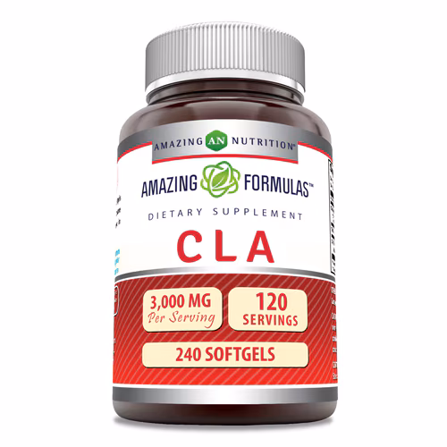 Amazing Nutrition CLA -- 3000 mg - 240 Cápsulas Gelatinosas
