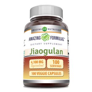 Jiaogulan da Amazing Nutrition - 4100 mg - 100 cápsulas vegetarianas