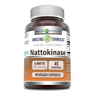 Amazing Nutrition Nattokinase -- 100 mg - 90 Cápsulas Vegetarianas