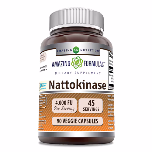 Amazing Nutrition Nattokinase -- 100 mg - 90 Cápsulas Vegetarianas