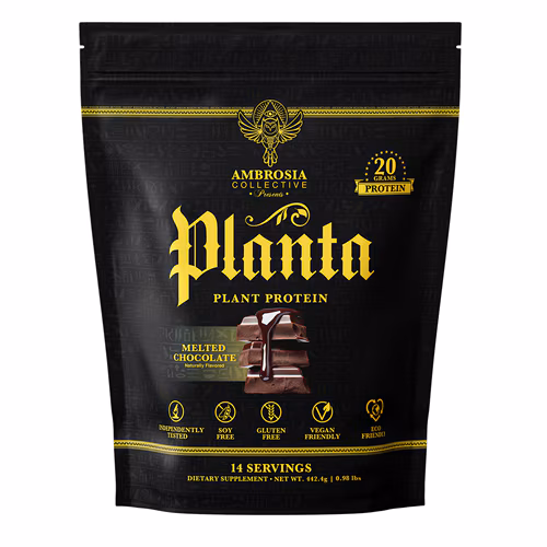 Ambrosia Planta Proteína Vegetal Chocolate Derretido - 14 Porções