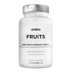 Fórmula diária de superfrutas AMEN Fruits Complex - 90 cápsulas vegetais