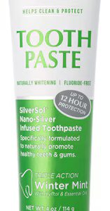 Pasta de dente Wintermint Silver Biotics da American Biotech Labs - 4 oz