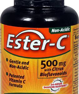 American Health Ester-C® com Bioflavonoides Cítricos -- 500 mg - 60 Cápsulas
