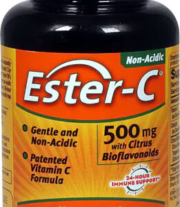 American Health Ester-C® com Bioflavonoides Cítricos -- 500 mg - 120 Cápsulas