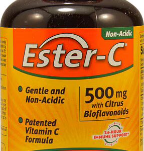 American Health Ester-C® com Bioflavonoides Cítricos -- 500 mg - 240 Cápsulas