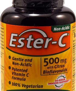 American Health Ester-C® com Bioflavonoides Cítricos -- 500 mg - 90 Comprimidos Vegetarianos