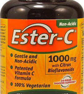 American Health Ester-C® com Bioflavonoides Cítricos -- 1000 mg - 120 Comprimidos Vegetarianos