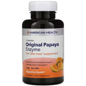 Enzima de mamão original American Health - 250 comprimidos
