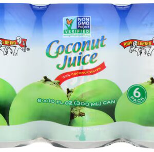 Suco de coco sem polpa Amy e Brian - 6 latas