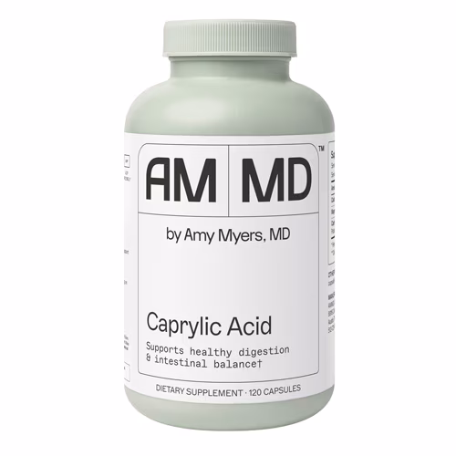 Amy Myers MD Ácido Caprílico -- 120 Cápsulas