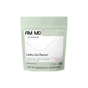 Amy Myers MD Leaky Gut Revive Limonada de Morango - 30 Porções