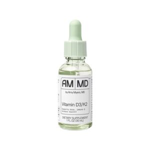 Amy Myers MD Vitamina D3-K2 Líquida -- 1 fl oz