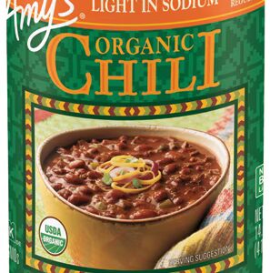 Chili Light Orgânico Amy's em Sódio - 14,7 fl oz