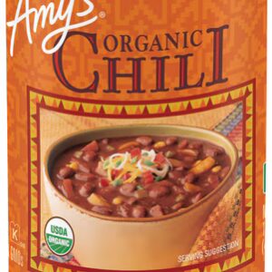 Chili orgânico com vegetais da Amy , médio - 14,7 fl oz