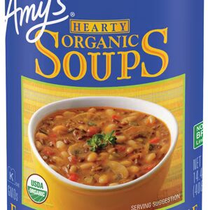 Sopa orgânica saudável de legumes francesa da Amy - 14,4 fl oz