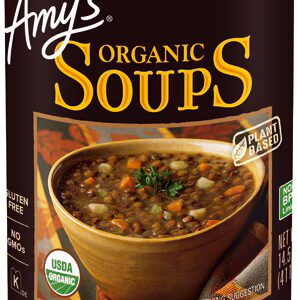 Sopa de Lentilha Orgânica da Amy - 14,5 fl oz