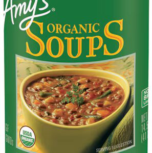Sopa Orgânica de Lentilha e Legumes da Amy - 425 ml