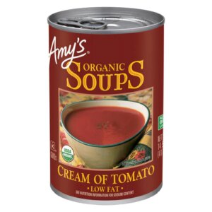Sopa Orgânica Amy's Creme de Tomate com Baixo Teor de Gordura - 425 ml