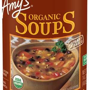 Sopa Orgânica de Legumes do Sudoeste da Amy - 14,3 fl oz