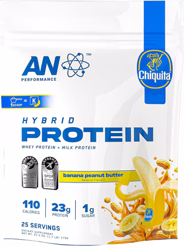 Proteína Híbrida AN Performance - Chiquita - Certificado Informed Sport Banana Manteiga de Amendoim - 25 Porções