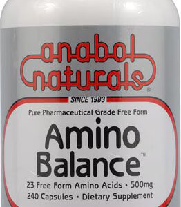 AnabolNaturals Amino Balance -- 500 mg - 240 cápsulas