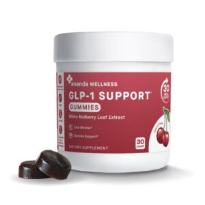 Ananda Wellness GLP-1 Support Gummies Cereja -- 30 gomas pré-refeição