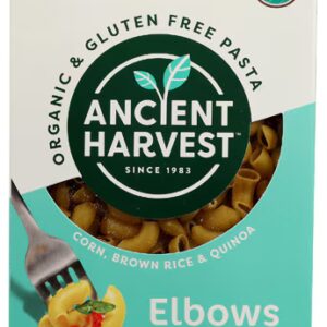 Macarrão orgânico supergrãos com cotovelos de milho e quinoa da Ancient Harvest - 8 oz