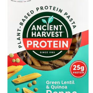 Penne proteico com lentilha verde e quinoa da Ancient Harvest - 9,6 oz