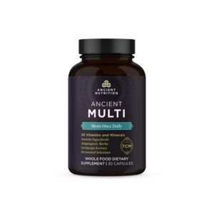 Ancient Nutrition Ancient Multi Men's Uma Vez Diária - 30 Cápsulas