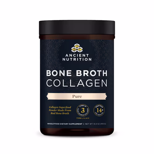 Caldo de Ossos de Colágeno™ Puro da Ancient Nutrition - 30 Porções
