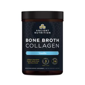 Caldo de Ossos de Colágeno™ da Ancient Nutrition com Baunilha -- 500 ml