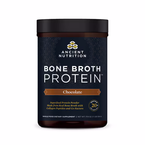 Caldo de Ossos Proteico de Chocolate da Ancient Nutrition - 500g