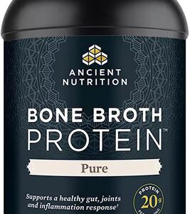 Caldo de Osso Proteico Puro da Ancient Nutrition - 20 g - 40 Porções