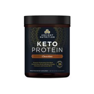 Ancient Nutrition KetoPROTEIN Chocolate - 17 porções