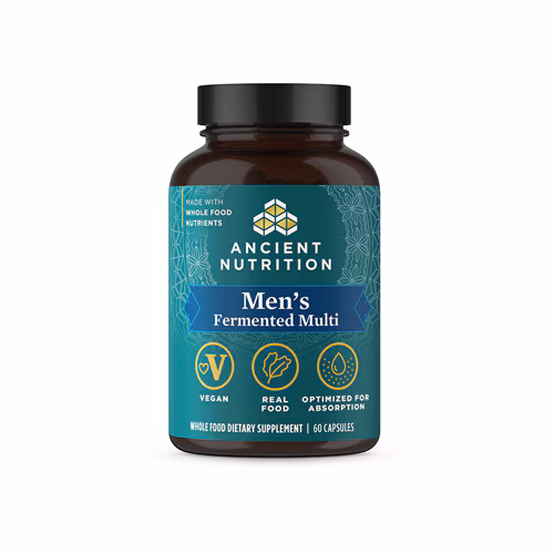 Ancient Nutrition Multivitamínico Fermentado Masculino - 60 Cápsulas